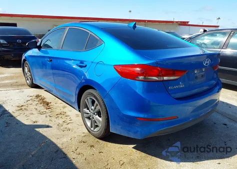 2018 Hyundai Elantra Sel z USA, uszkodzony, nr VIN 5NPD84LF6JH214562